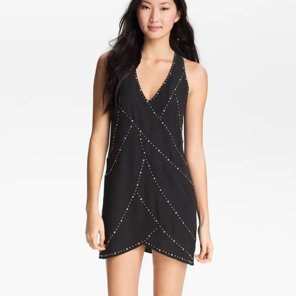 Wyton Dress‎ Black Silver Studs